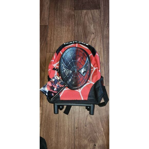 Spiderman 3 Mini Backpack On Wheels Bundle - Picture 1 of 8